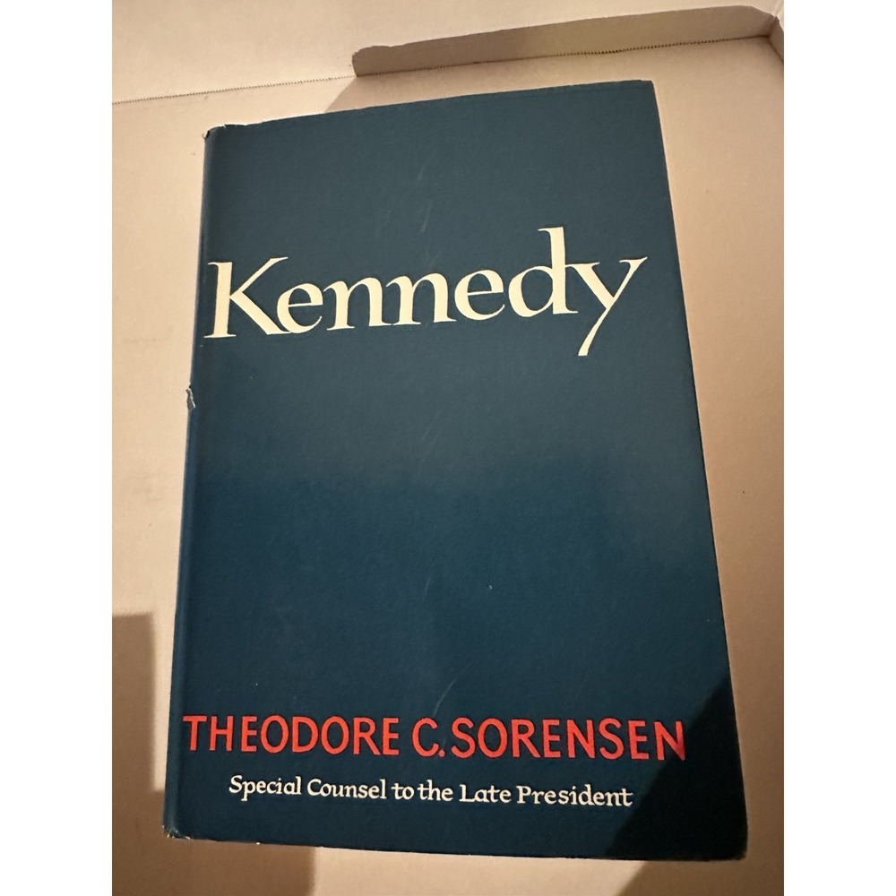 KENNEDY by Theodore Sorenson 1965 HCDJ 1st ed Special Counsel to President John